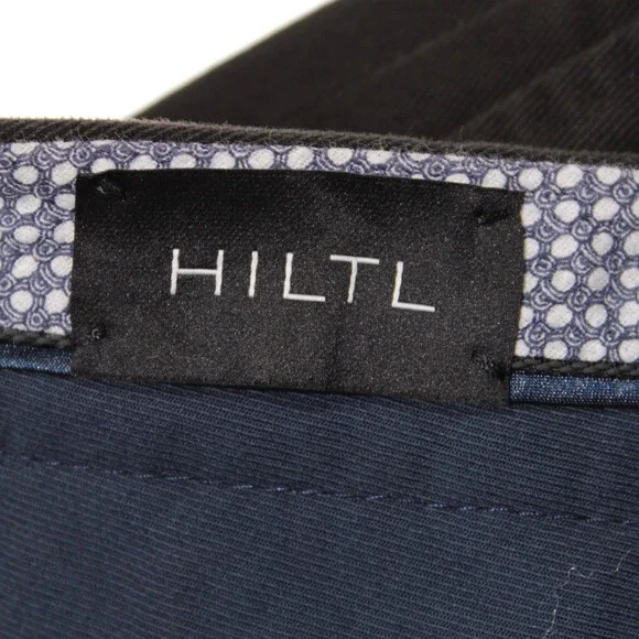 Hiltl NWT Chinos / Casual Pants Size 52 (36 US) Parma Regular Fit Green Cotton
